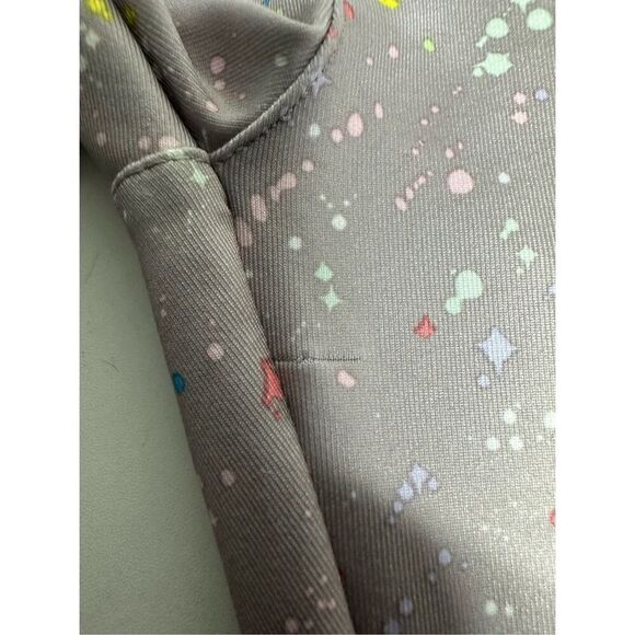 Nike Girls Dri-FIT Pro Warm Printed Tights Grey Small 4-5Y See Description - Picture 6 of 10